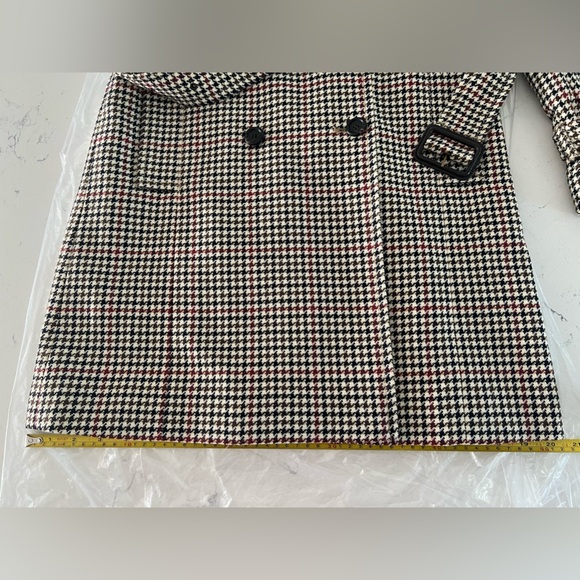 J Crew houndstooth coat size 2 - Picture 11 of 17